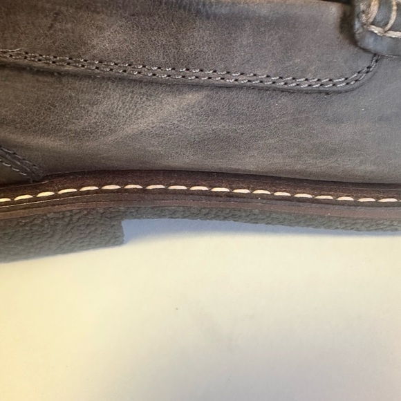 G.H Bass Buckley Men’s Leather Loafers Distressed Gray Size 10 M - Picture 5 of 9